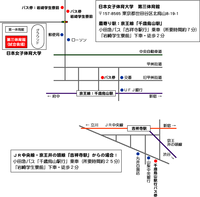 ���{���q�̈��w �n�}